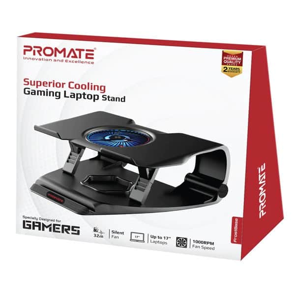 ستاند اللابتوب للألعاب من Promate بتبريد فائق
