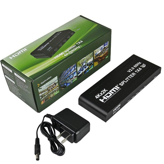 HDMI Splitter 1 In 2 Out – 4K 1x2 HDMI Adapter for Dual Display