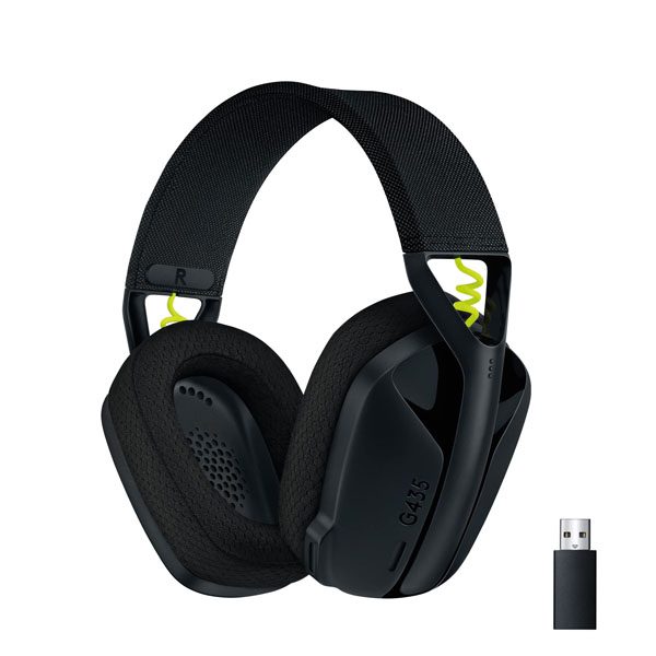 سماعة الألعاب اللاسلكية Logitech G435 LIGHTSPEED وبلوتوث "علبة مفتوحة"