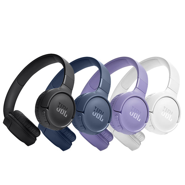 JBL Tune 520BT Wireless On-Ear Headphones – Pure Bass, 57h Battery Life