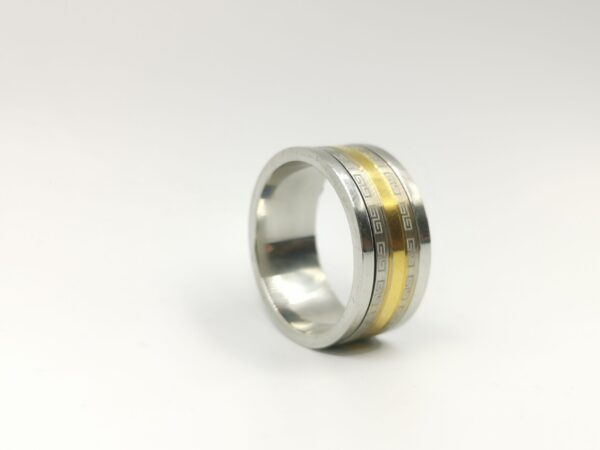 stylish Gold Ring Stainless Steel (size 20)