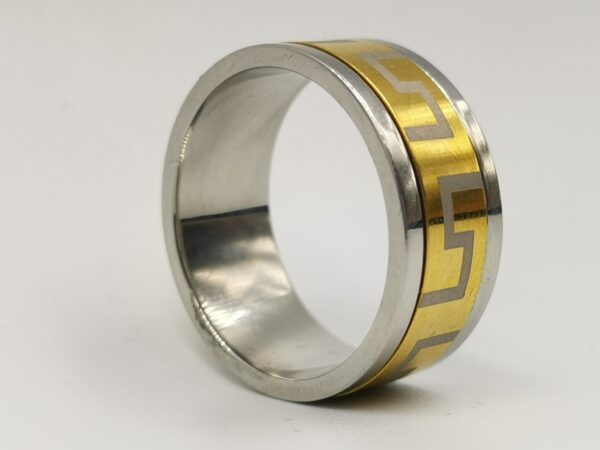 Gold Ring Stainless Steel (size 21) Hot price