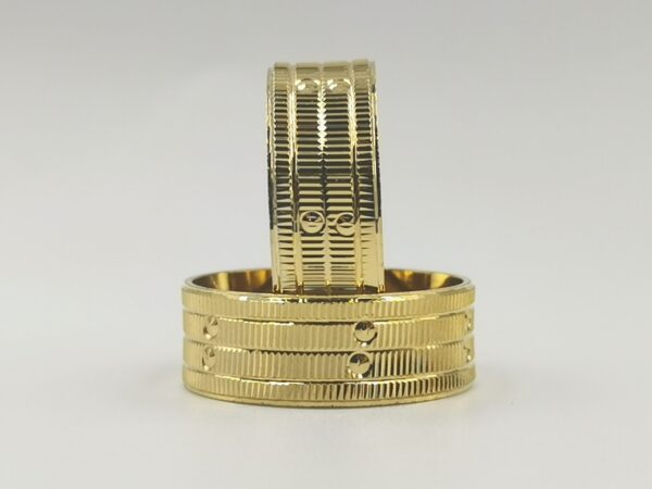 Brazilian Gold Ring  (size 19)