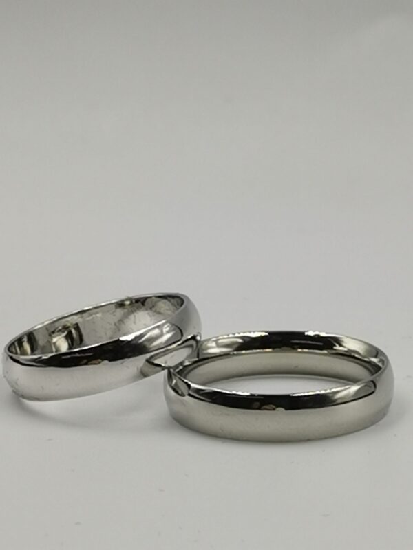 Simple Stainless Steel Ring Silver (size 15/16/19/20)