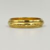 Rolling slim ring Brazilian Gold (size 18)