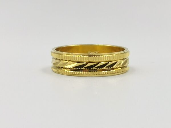 New Ring Style and durability Brazilian Gold (size 16)