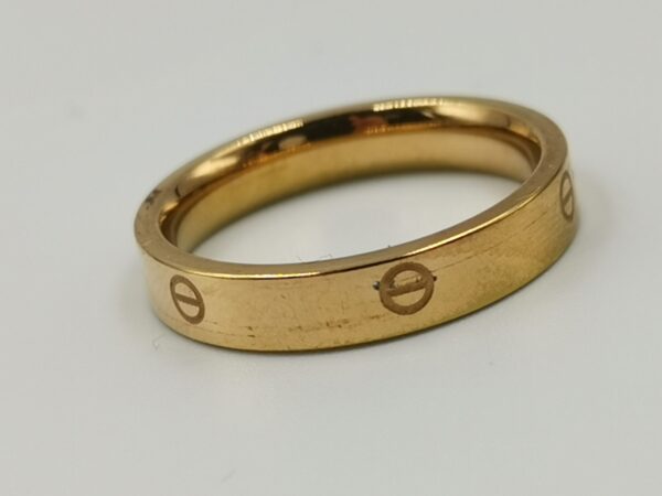 Cartier Stainless Steel Ring (Size18/19)