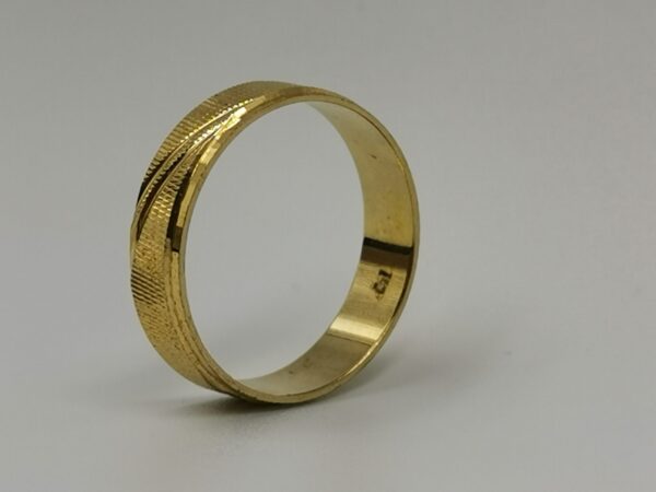 Brazilian Gold Ring  (size 19)