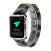 Milan Steel Wrist Watch Band for Apple Watch - Camouflage Green