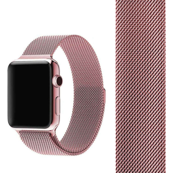 ROSE GOLD MILANESE APPLE WATCH BAND 38mm/40mm/42mm/44mm