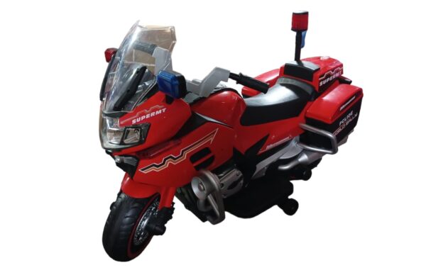 Police Bike For Kids Wheel Power Red Battery Operated