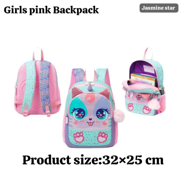 Jasmine Star School Bags Beautiful Sequins School Backpack Girls