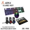 KEYBOARD GAMING JEQANG JK-988 4IN1 GAME SET