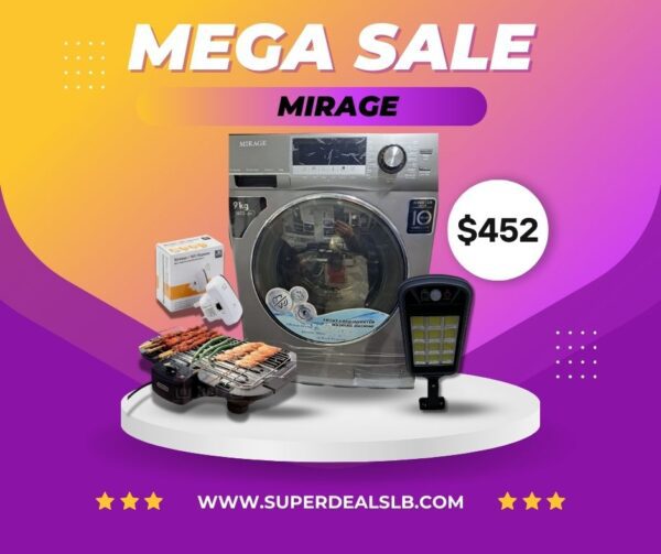 MIRAGE LUX‐949SL Washing machine