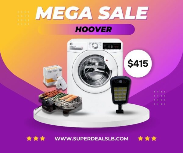 HOOVER H3W‐48TA4 WASHING MACHINE