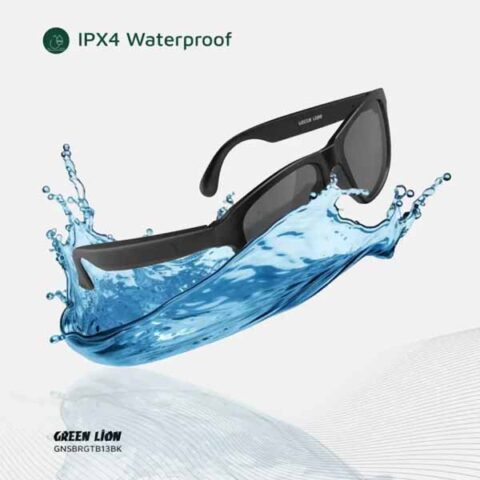 Green Lion Sydney Smart Glasses - Black