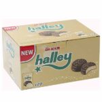 Ülker Halley Chocolate Biscuit Sandwich – 12 Pieces